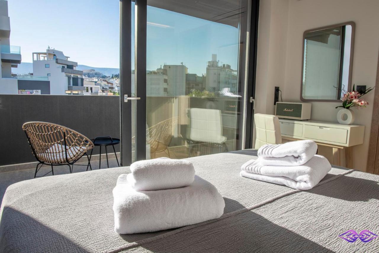 Luxury Penthouse With Acropolis View And Jacuzzi Apartment Athens Ngoại thất bức ảnh