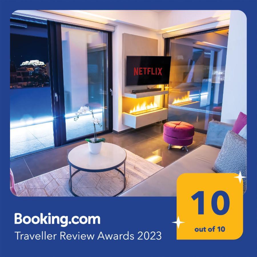 Luxury Penthouse With Acropolis View And Jacuzzi Apartment Athens Ngoại thất bức ảnh